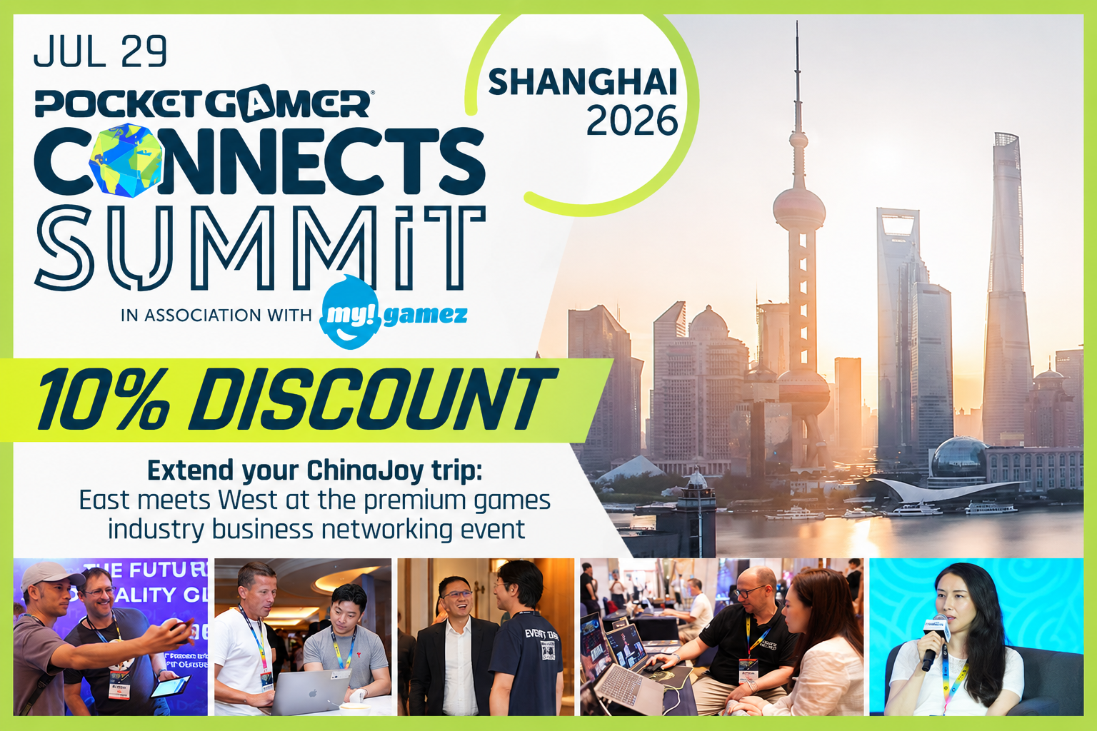 Connect with Global Games Leaders at Pocket Gamer Connects Summit Shanghai 2026