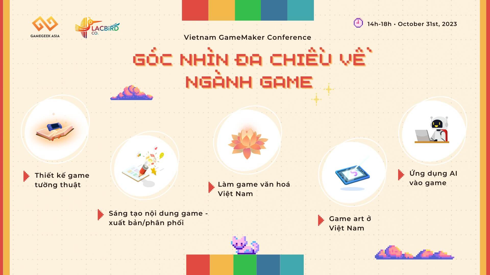 Series Workshop in Vietnam Gamemaker Conference 2023